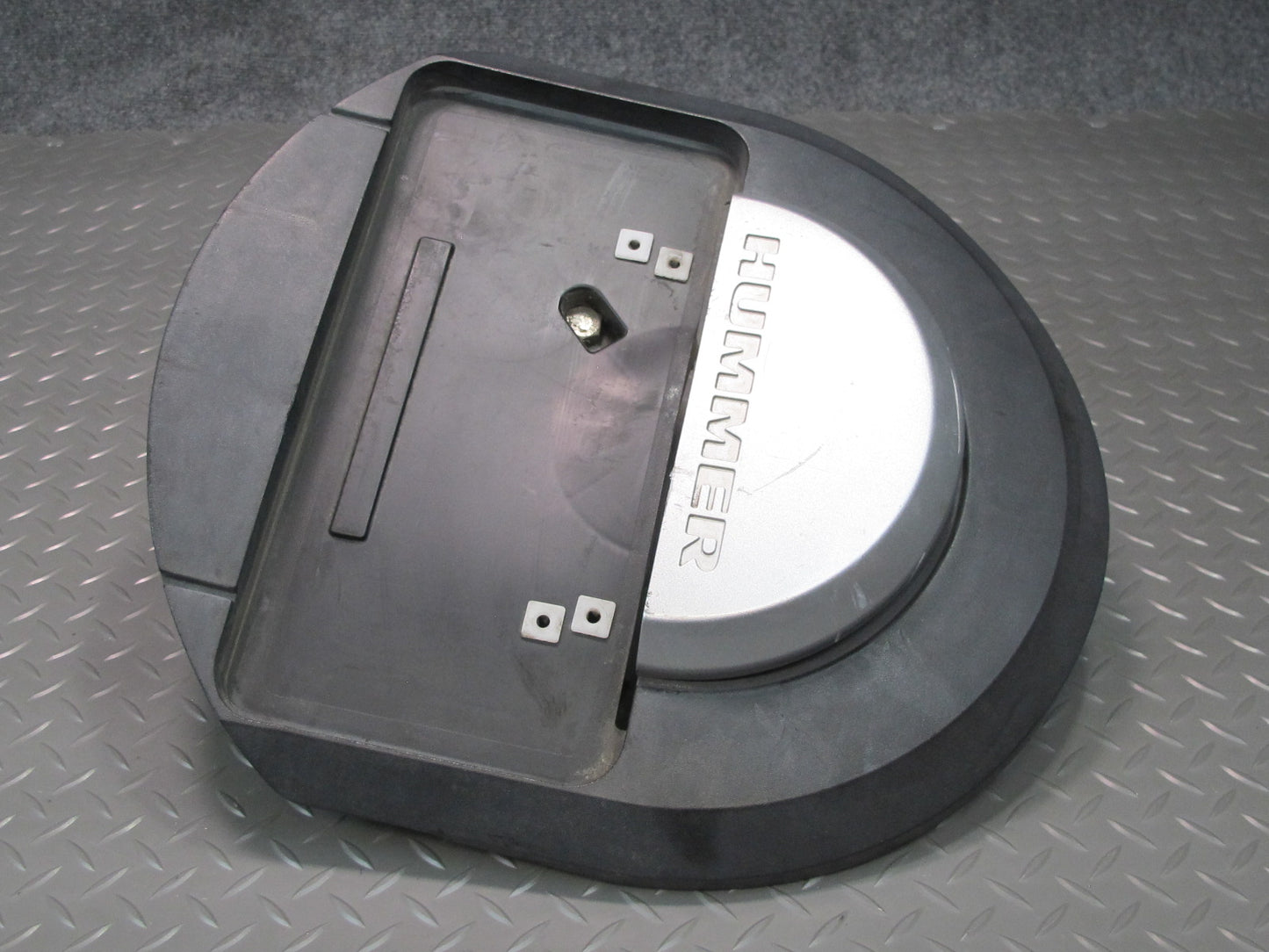 2008-2009 Hummer H2 Rear License Plate Mount Spare Tire TAG