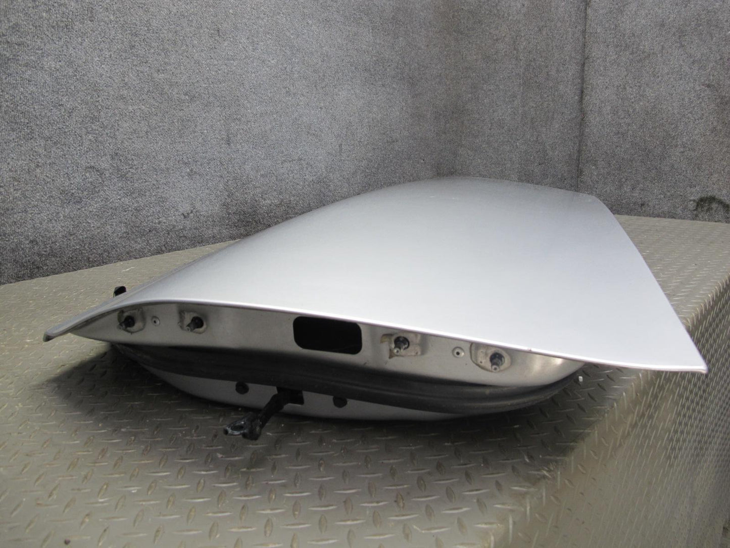09-20 Nissan Z34 370Z Coupe Left Driver Door Shell Panel Silver OEM