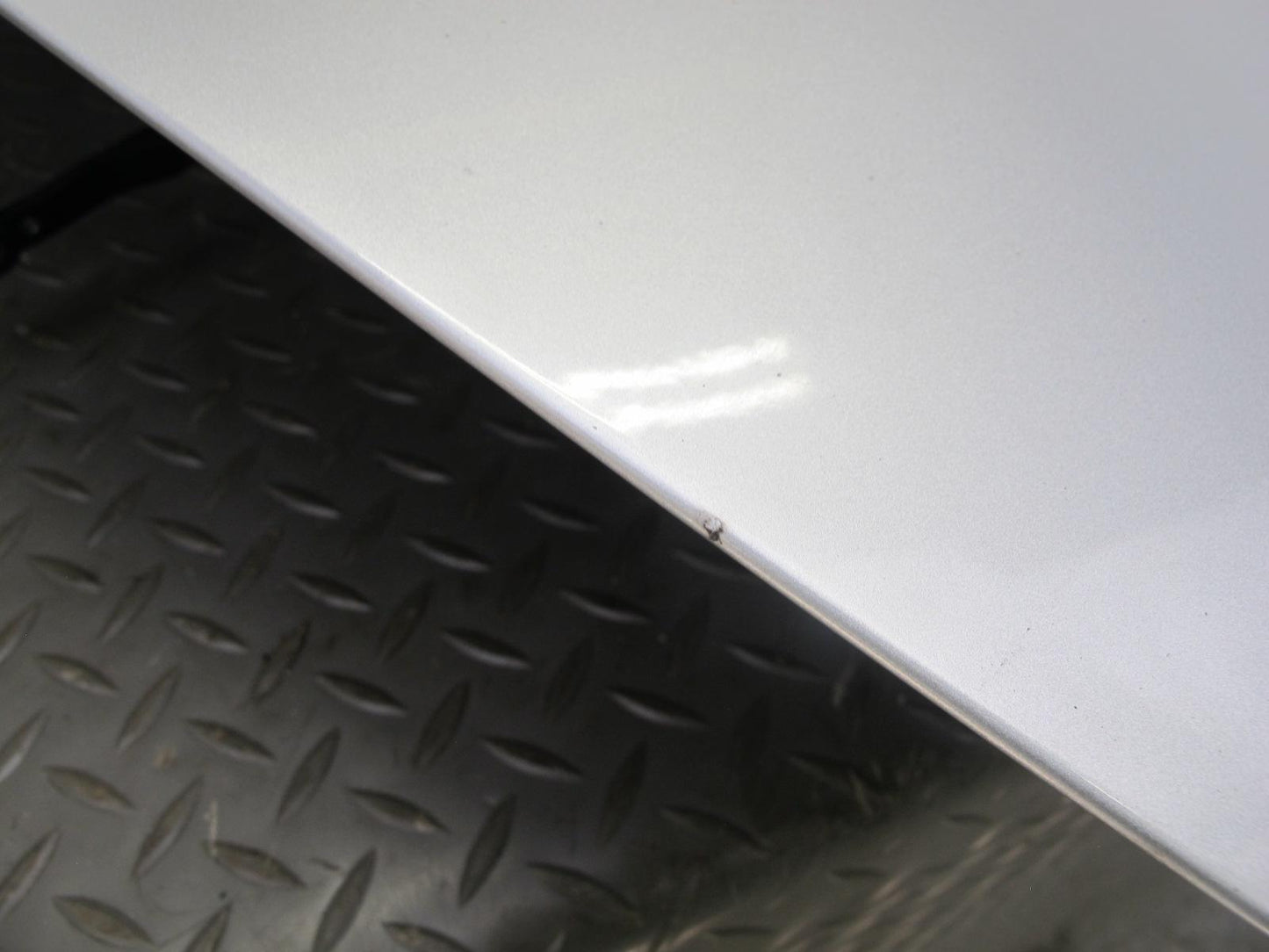 09-20 Nissan Z34 370Z Coupe Left Driver Door Shell Panel Silver OEM