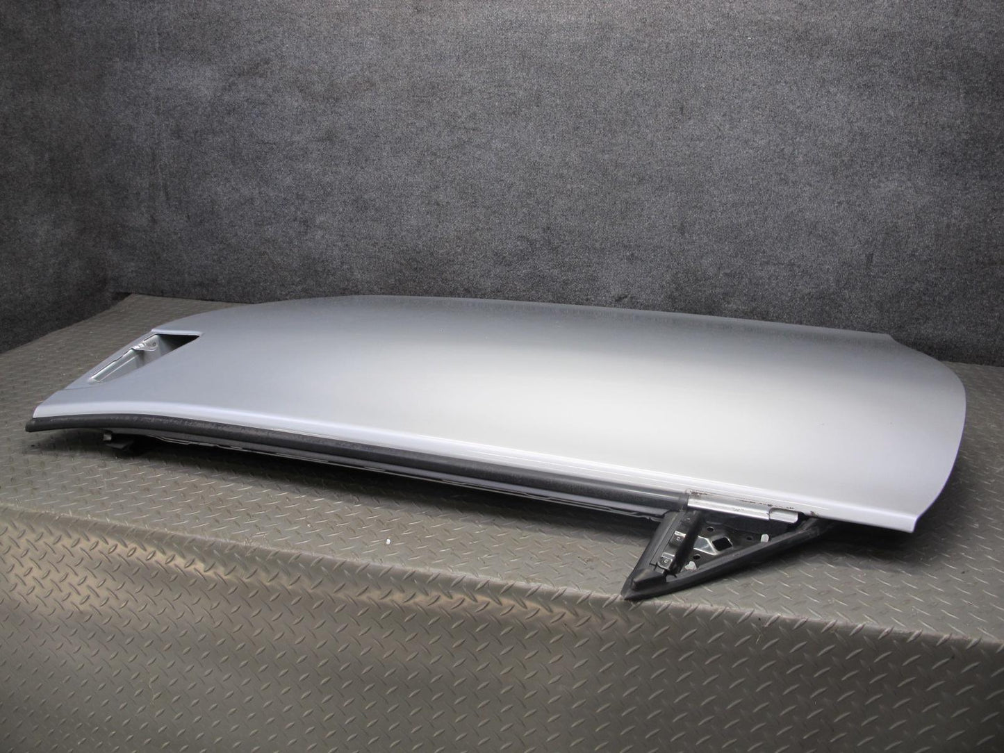 09-20 Nissan Z34 370Z Coupe Left Driver Door Shell Panel Silver OEM