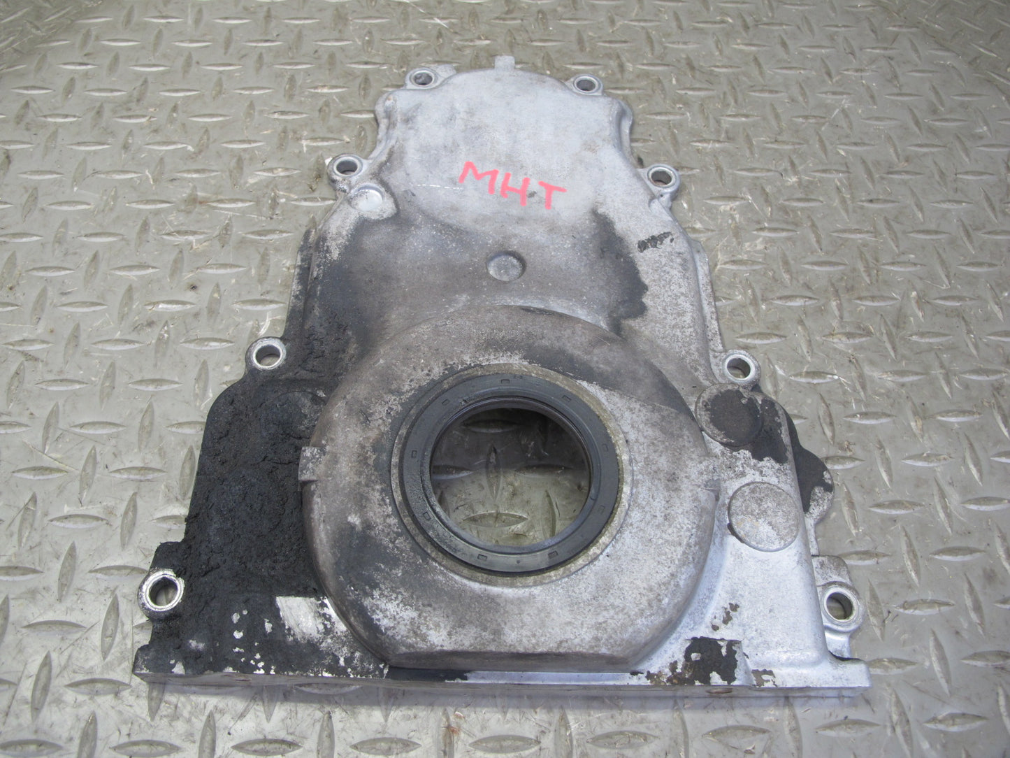 2003-2007 Hummer H2 6.0L Front Engine Motor Timing Plate Cover 12556623