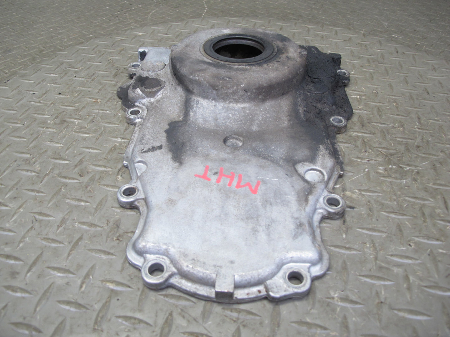 2003-2007 Hummer H2 6.0L Front Engine Motor Timing Plate Cover 12556623