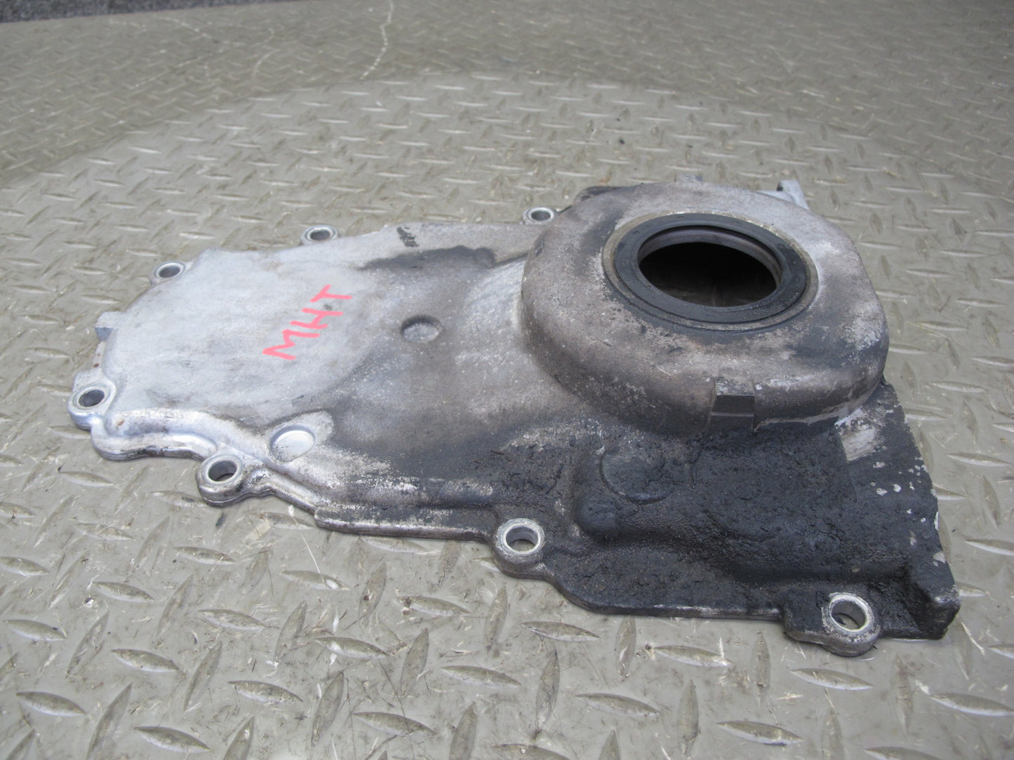 2003-2007 Hummer H2 6.0L Front Engine Motor Timing Plate Cover 12556623