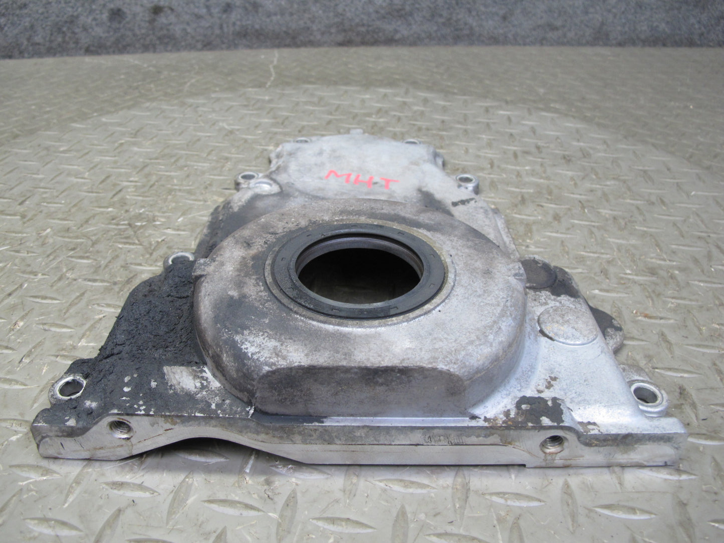 2003-2007 Hummer H2 6.0L Front Engine Motor Timing Plate Cover 12556623