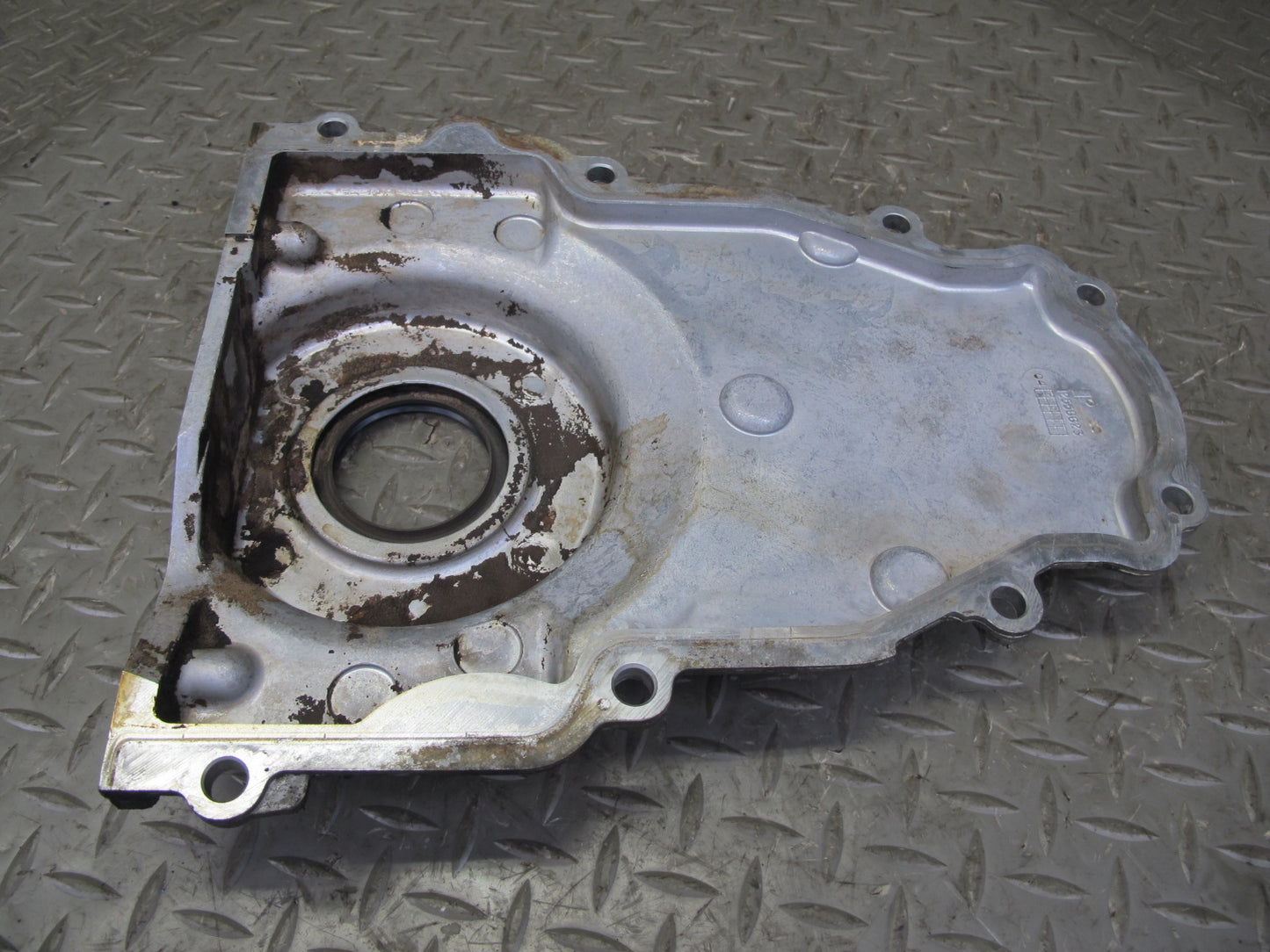 2003-2007 Hummer H2 6.0L Front Engine Motor Timing Plate Cover 12556623
