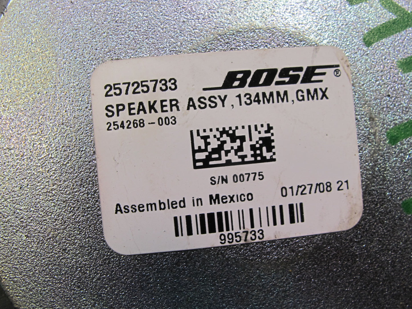 2008-2009 Hummer H2 Front or Rear Left & Right Door Audio Speaker Set of 2