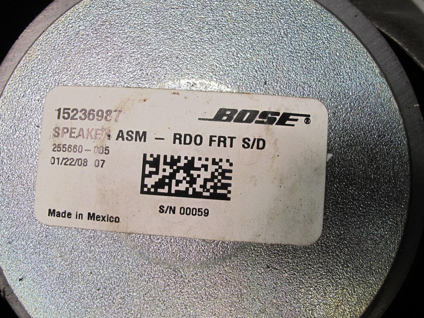 2008-2009 Hummer H2 Front Left & Right Door Audio Speaker Set of 2