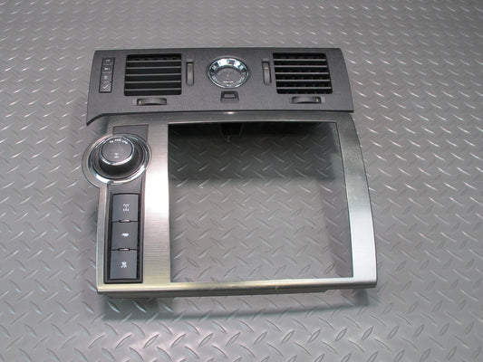 2008-2009 Hummer H2 Dash Center Air Vent Panel Radio Trim w Switches