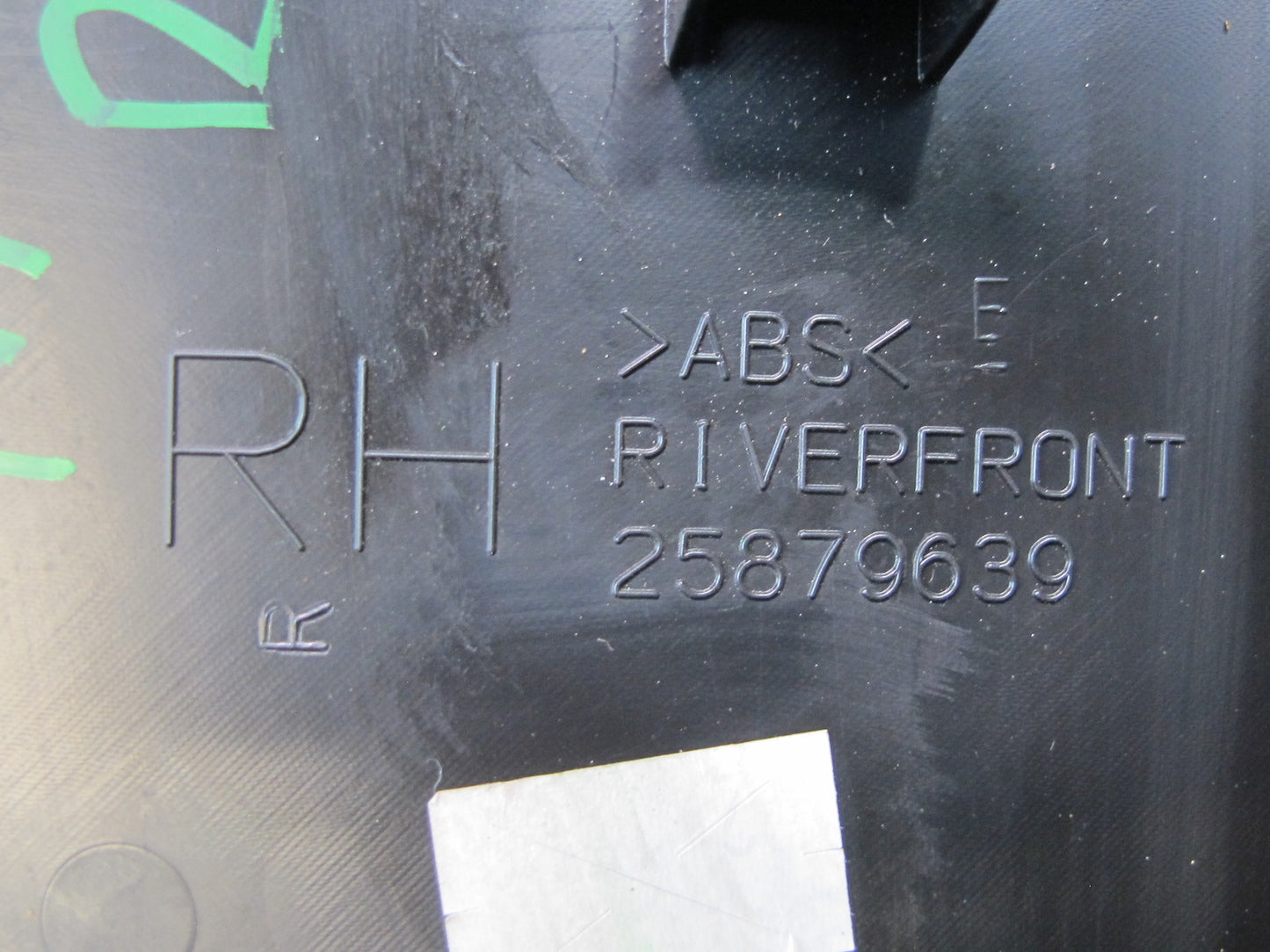 2008-2009 Hummer H2 Rear Right Door Interior Handle Trim Bezel Cover Panel