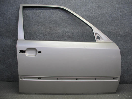 90-95 Mercedes W124 300D Sedan Front Right Passenger Door Shell Panel Silver OEM