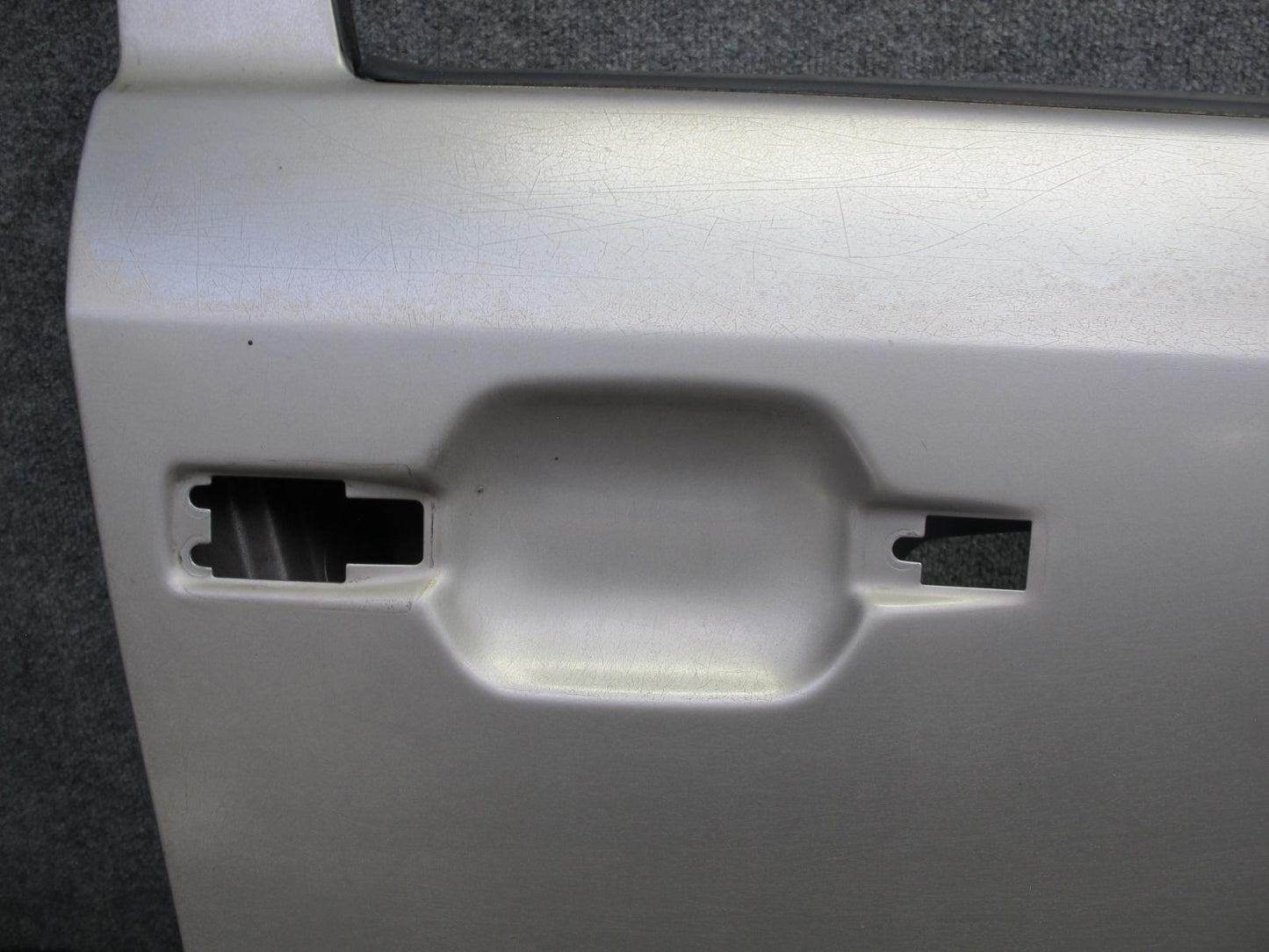 90-95 Mercedes W124 300D Sedan Front Right Passenger Door Shell Panel Silver OEM