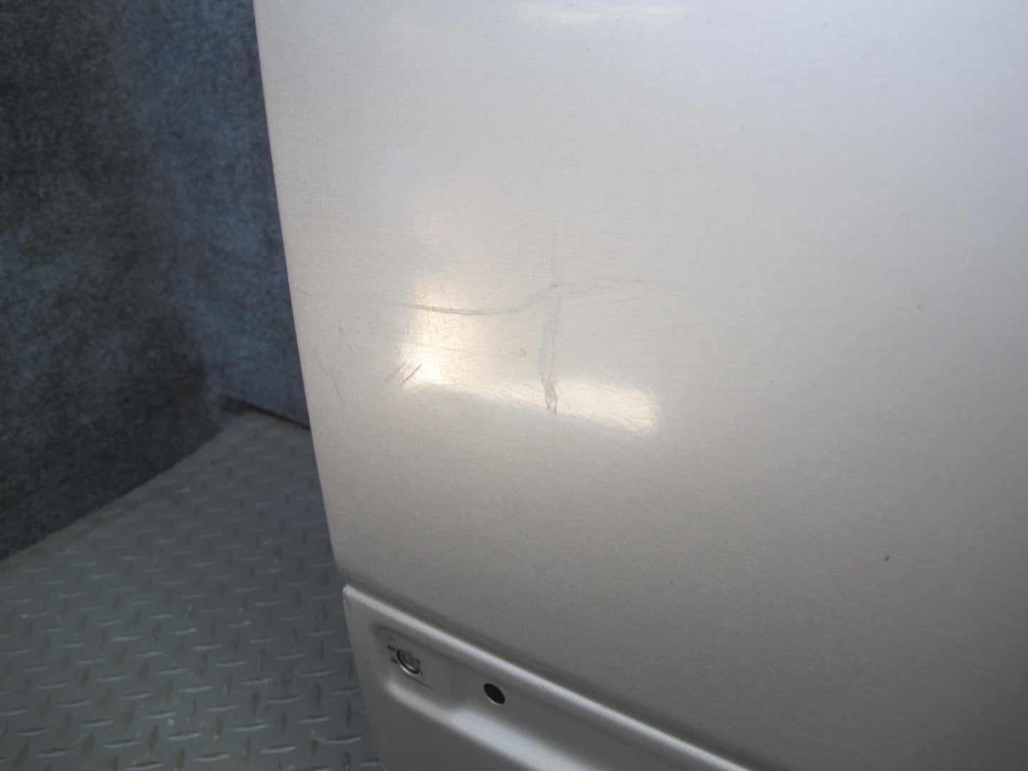 90-95 Mercedes W124 300D Sedan Front Right Passenger Door Shell Panel Silver OEM