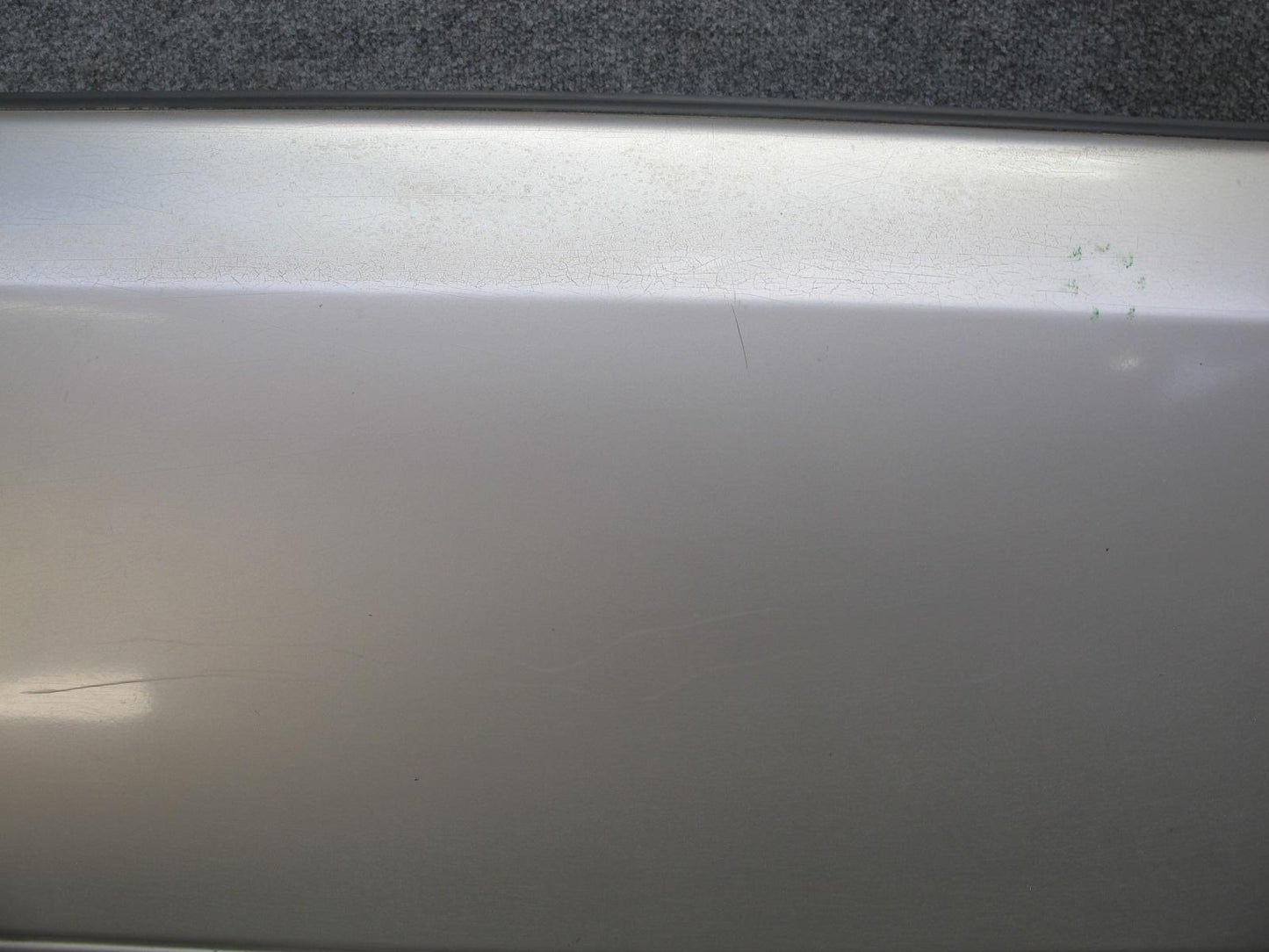 90-95 Mercedes W124 300D Sedan Front Right Passenger Door Shell Panel Silver OEM