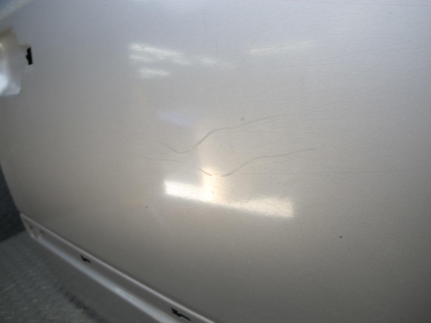 90-95 Mercedes W124 300D Sedan Front Right Passenger Door Shell Panel Silver OEM