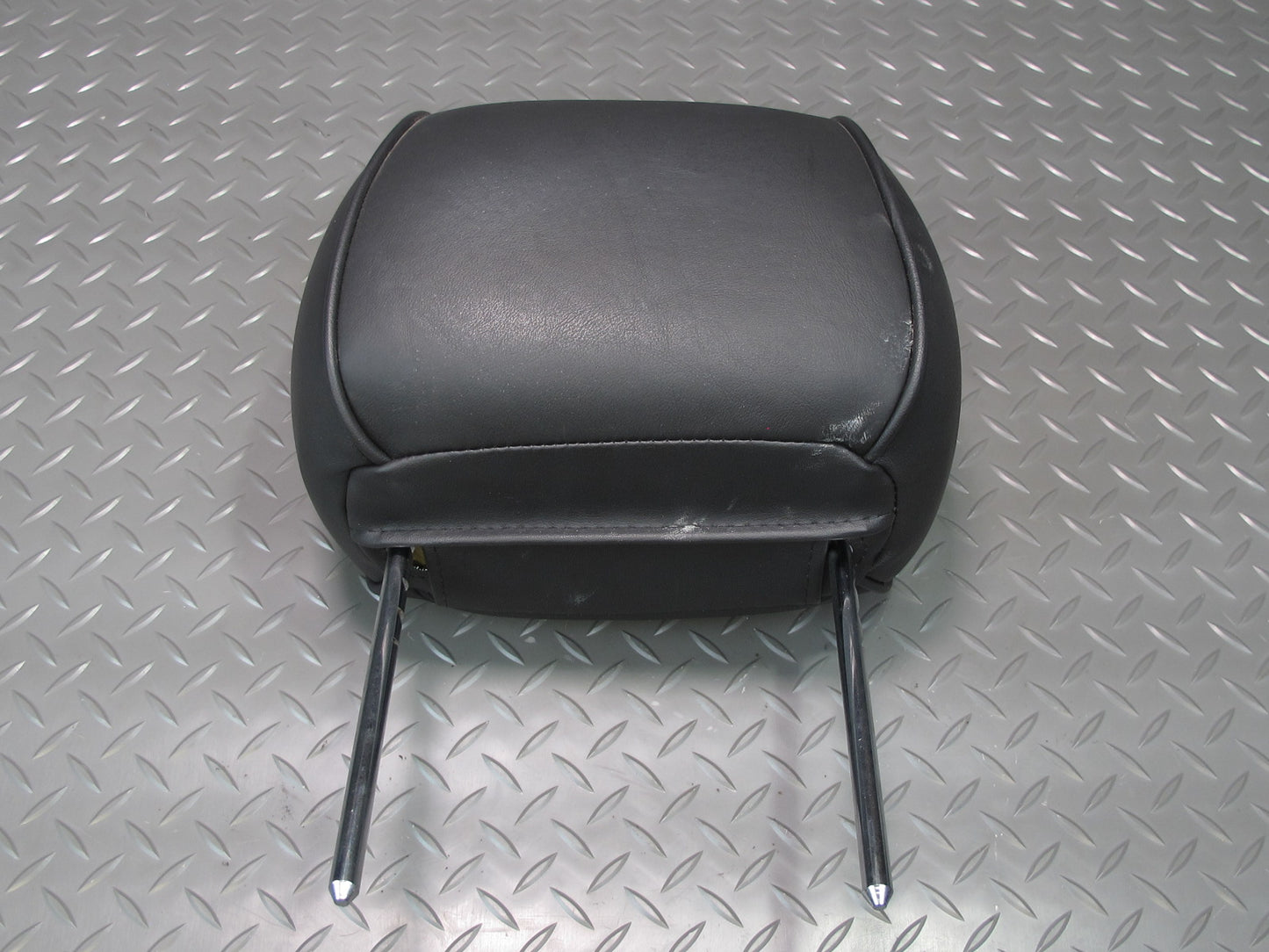 2008-2009 Hummer H2 Front Left & Right Seat Leather Headrest Set of 2 Black