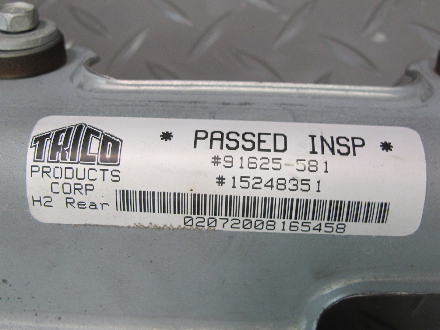 2008-2009 Hummer H2 Rear Tailgate Liftgate Wiper Motor w Arm 15248351