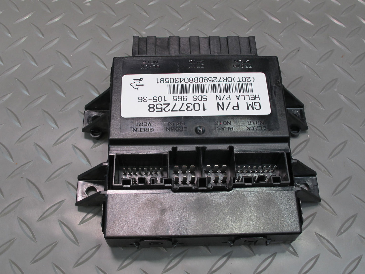 2008-2009 Hummer H2 Front Left Seat Control Module 10377258
