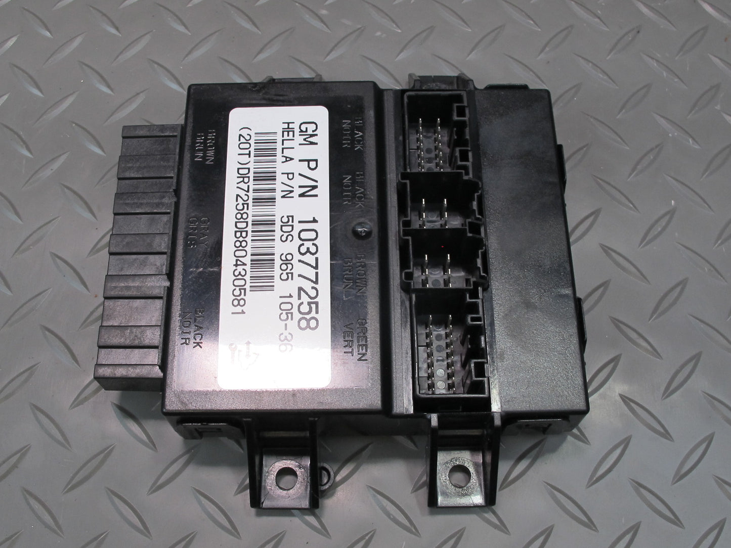 2008-2009 Hummer H2 Front Left Seat Control Module 10377258