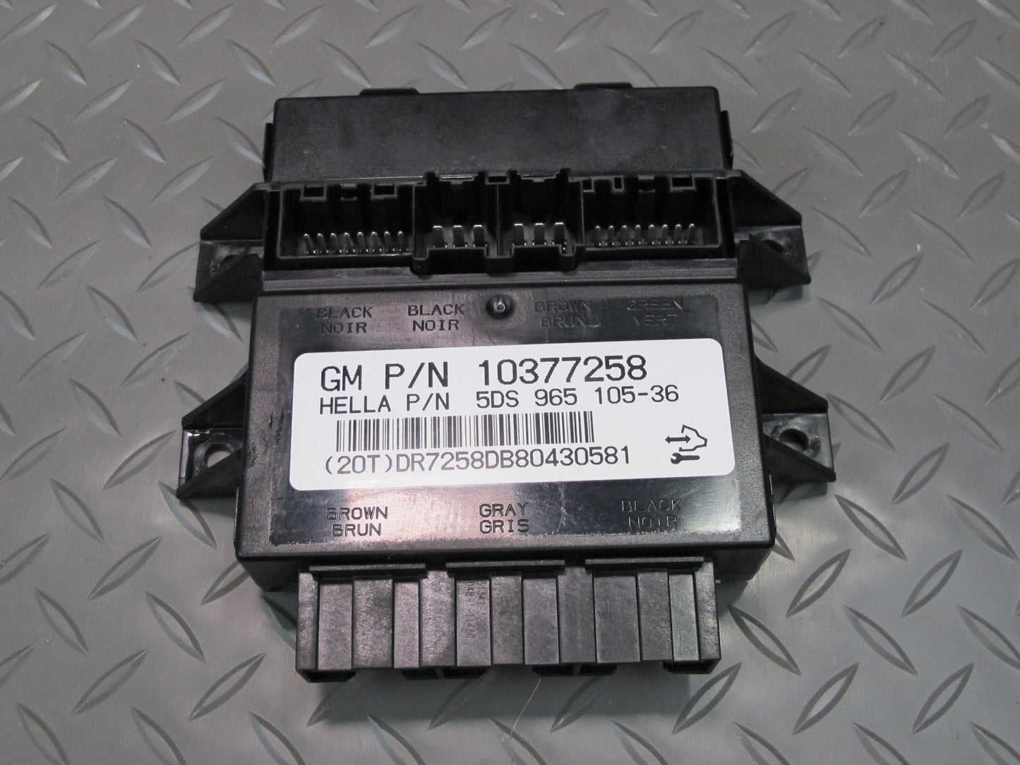 2008-2009 Hummer H2 Front Left Seat Control Module 10377258