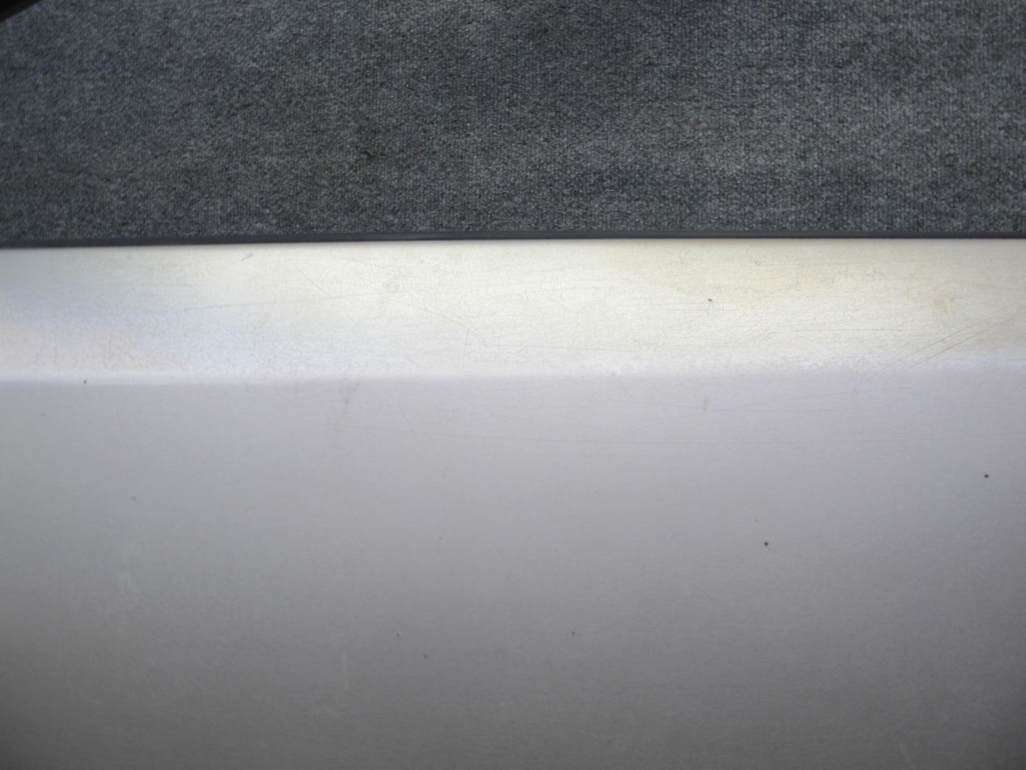 90-95 Mercedes W124 300D Sedan Front Left Driver Door Shell Panel Silver OEM