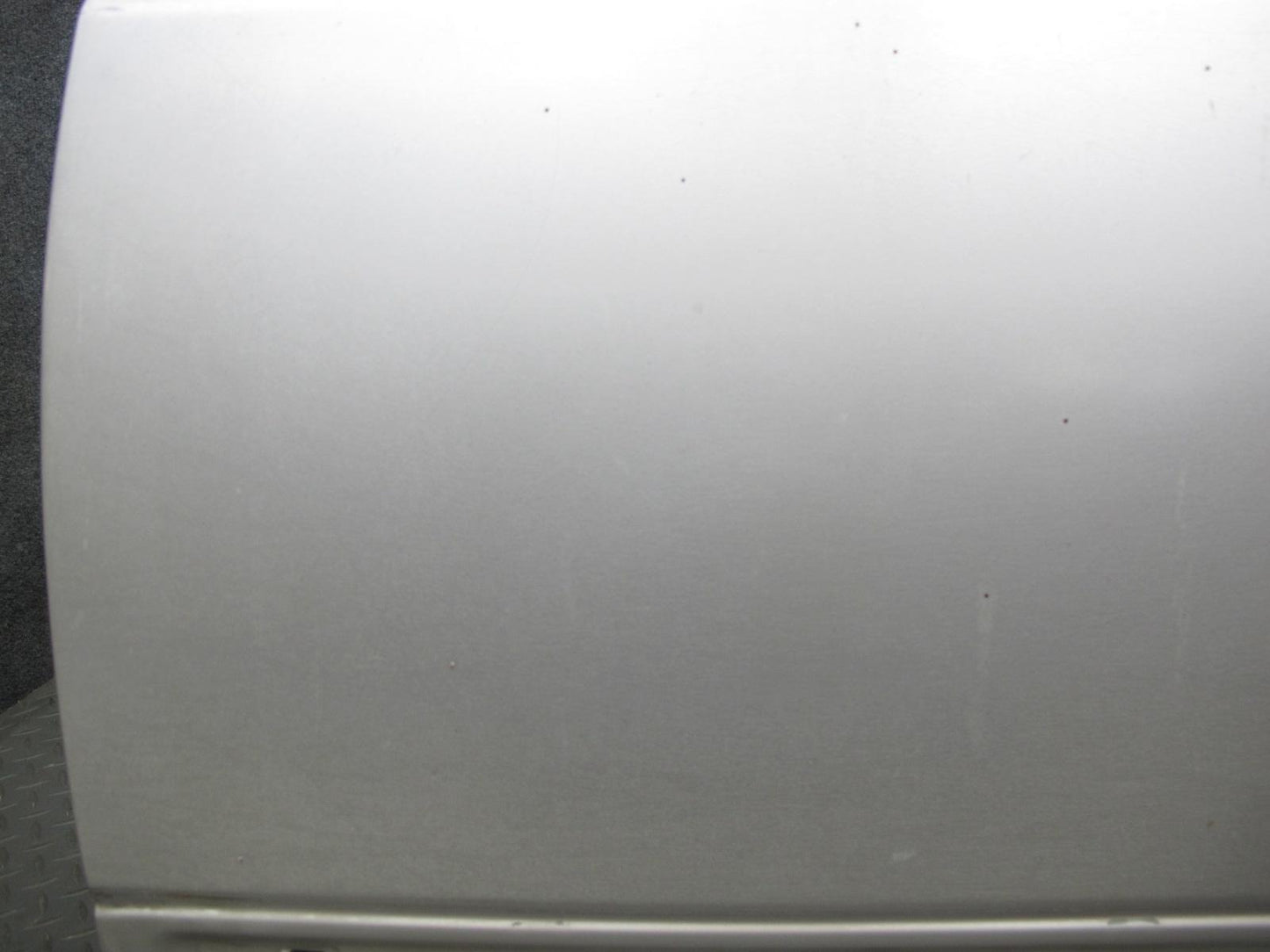 90-95 Mercedes W124 300D Sedan Front Left Driver Door Shell Panel Silver OEM