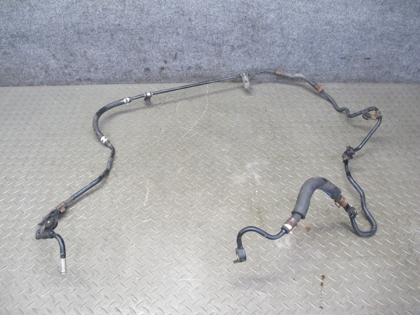 98-00 Lexus UCF20L LS400 Set of 2 Power Steering Hose Pipe Line OEM