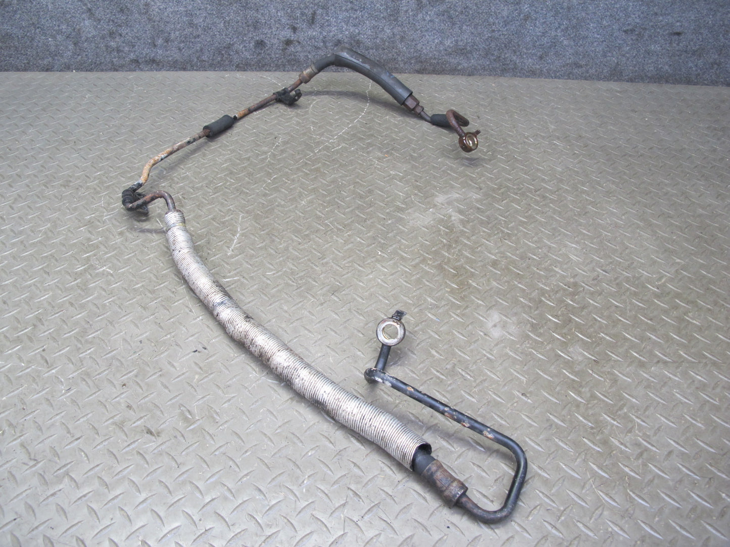 98-00 Lexus UCF20L LS400 Set of 2 Power Steering Hose Pipe Line OEM