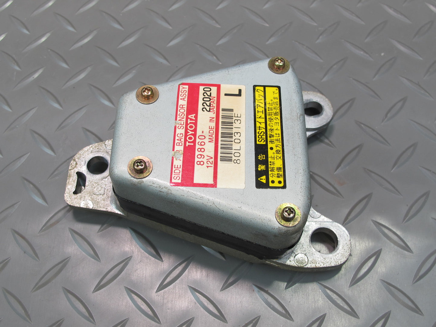 96-98 TOYOTA CHASER MARK 2 JZX100 FRONT LEFT SIDE SRS AIRBAG CONTROL MODULE UNIT 89860-22020 OEM