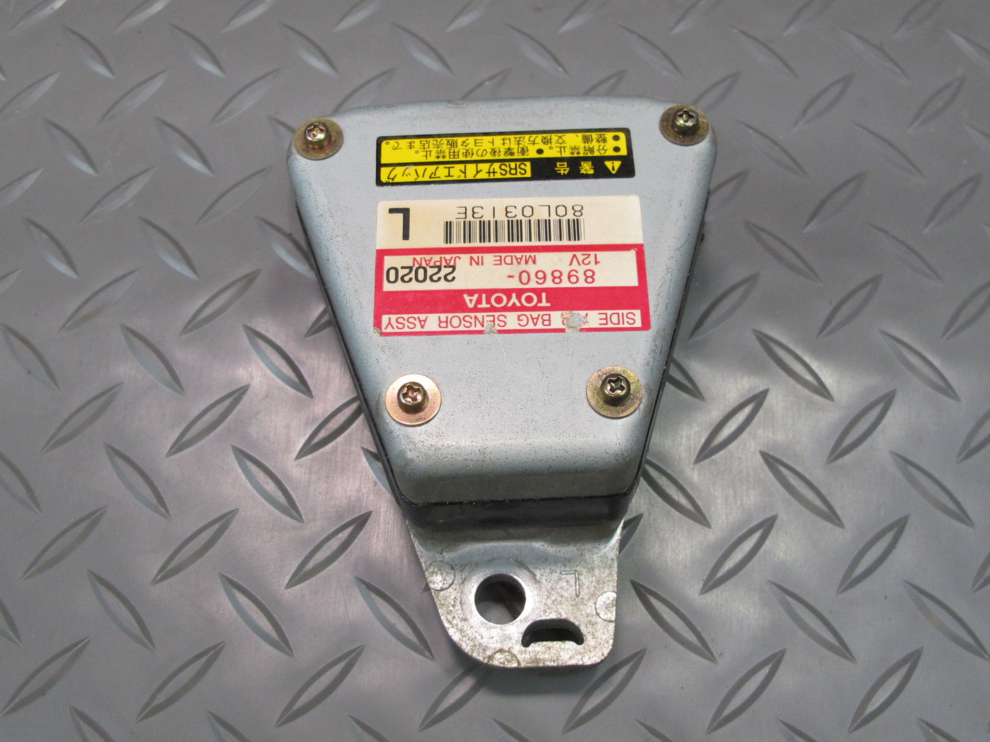 96-98 TOYOTA CHASER MARK 2 JZX100 FRONT LEFT SIDE SRS AIRBAG CONTROL MODULE UNIT 89860-22020 OEM