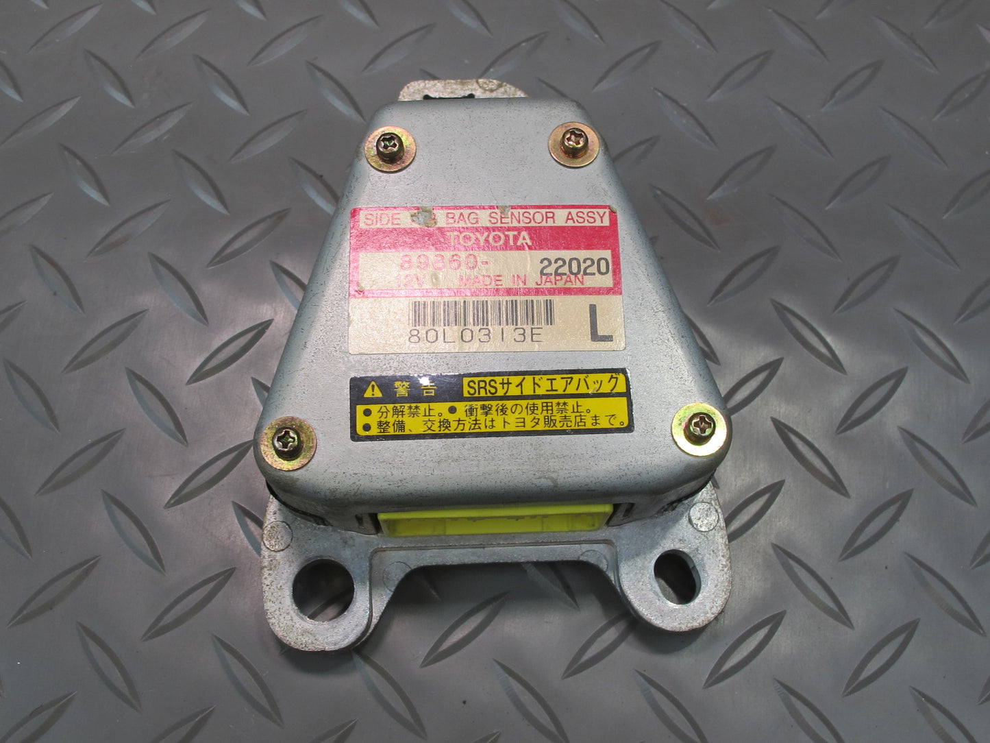 96-98 TOYOTA CHASER MARK 2 JZX100 FRONT LEFT SIDE SRS AIRBAG CONTROL MODULE UNIT 89860-22020 OEM