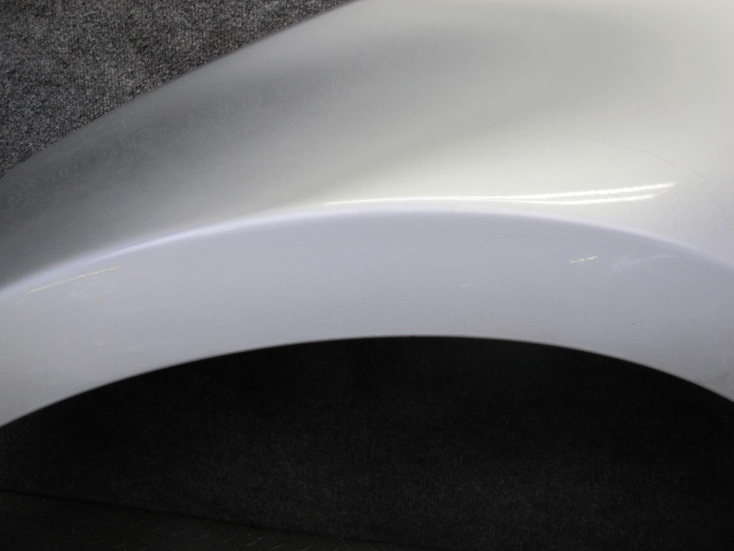 09-20 Nissan Z34 370Z Front Left Fender Shell Panel Cover Silver OEM