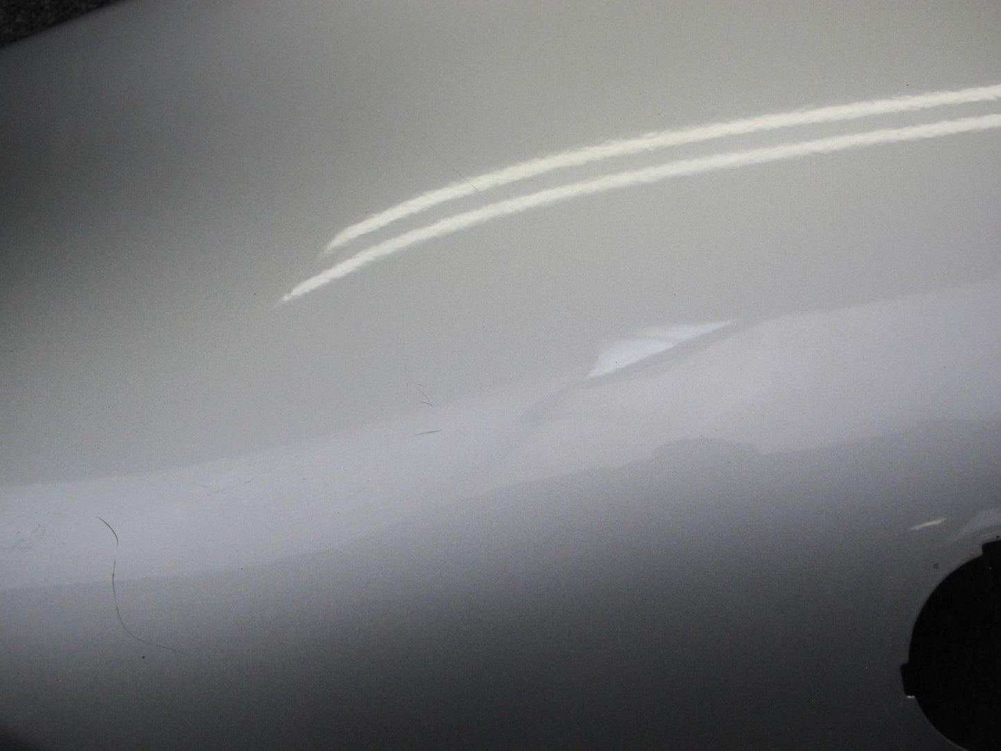 09-20 Nissan Z34 370Z Front Left Fender Shell Panel Cover Silver OEM