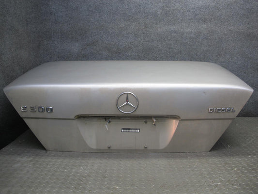 94-95 Mercedes W124 300D Sedan Trunk Deck Lid Shell Panel Silver OEM