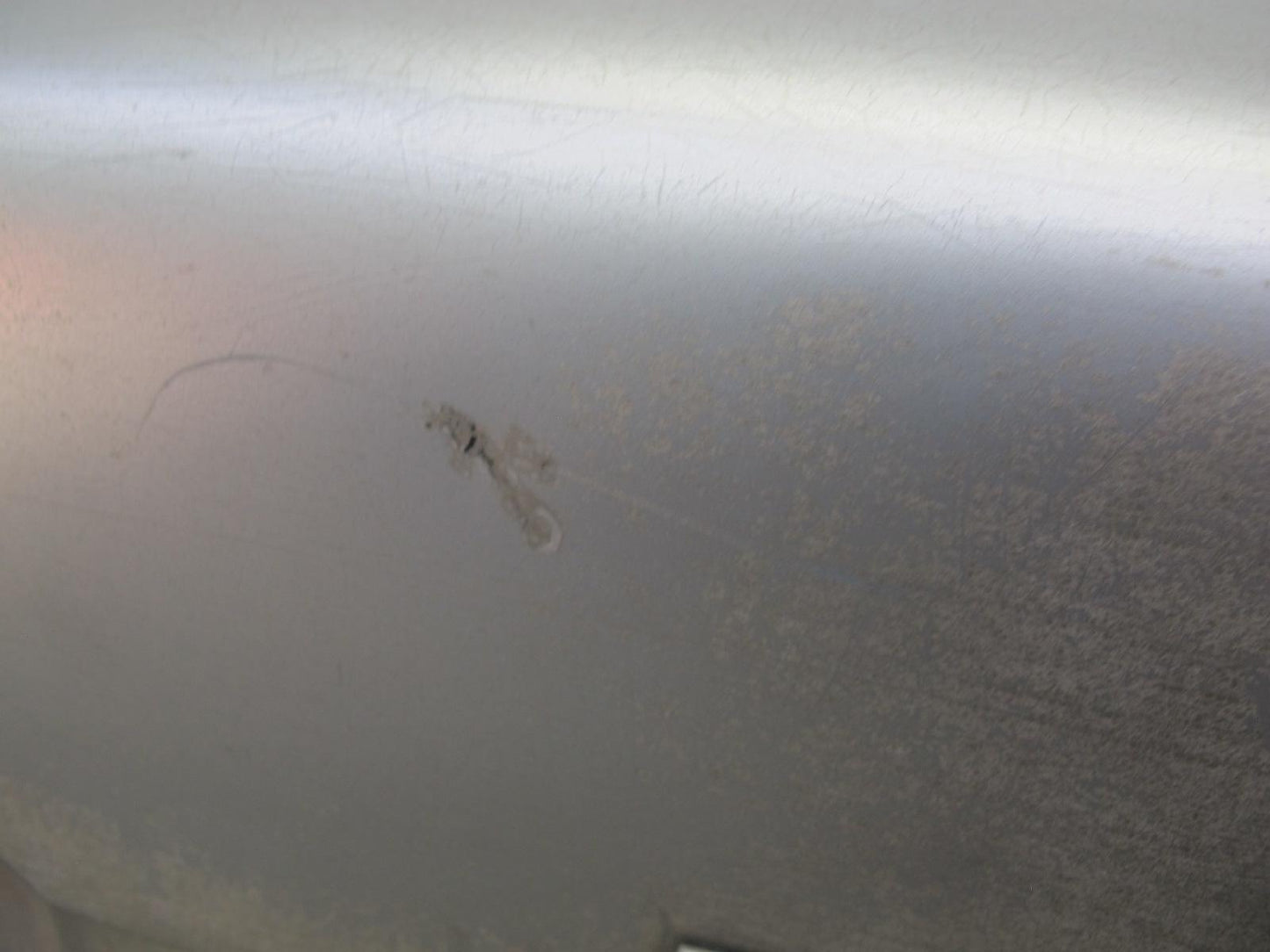 94-95 Mercedes W124 300D Sedan Trunk Deck Lid Shell Panel Silver OEM