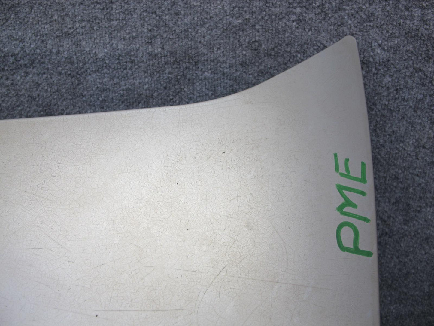 94-95 Mercedes W124 300D Sedan Trunk Deck Lid Shell Panel Silver OEM