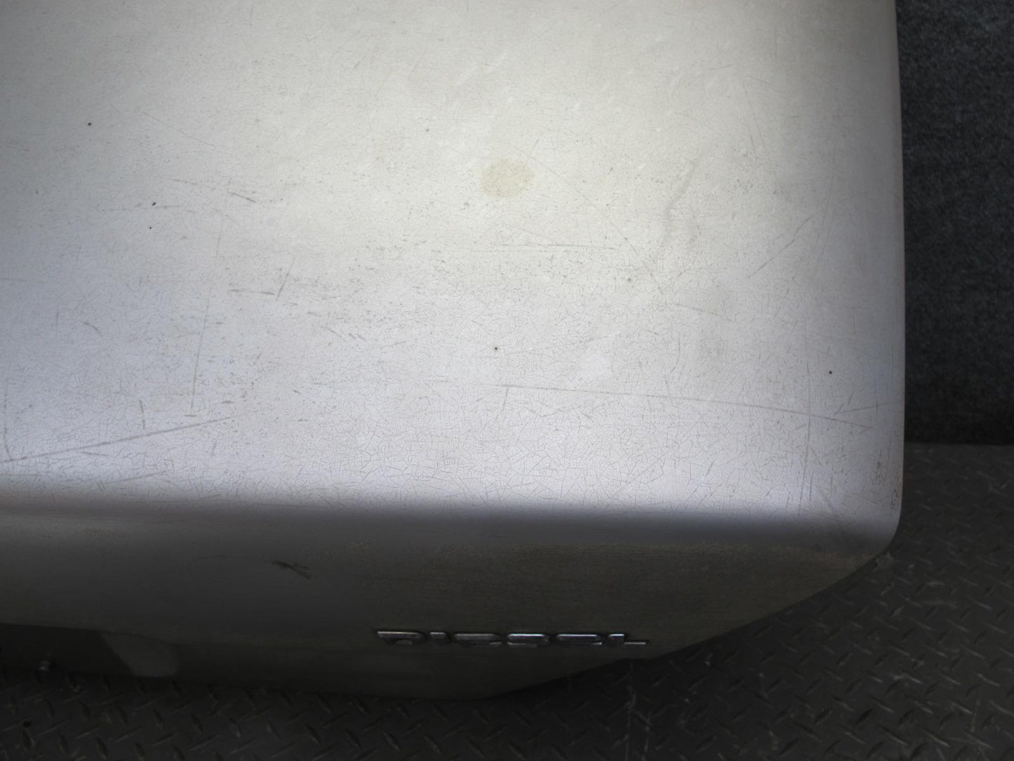94-95 Mercedes W124 300D Sedan Trunk Deck Lid Shell Panel Silver OEM