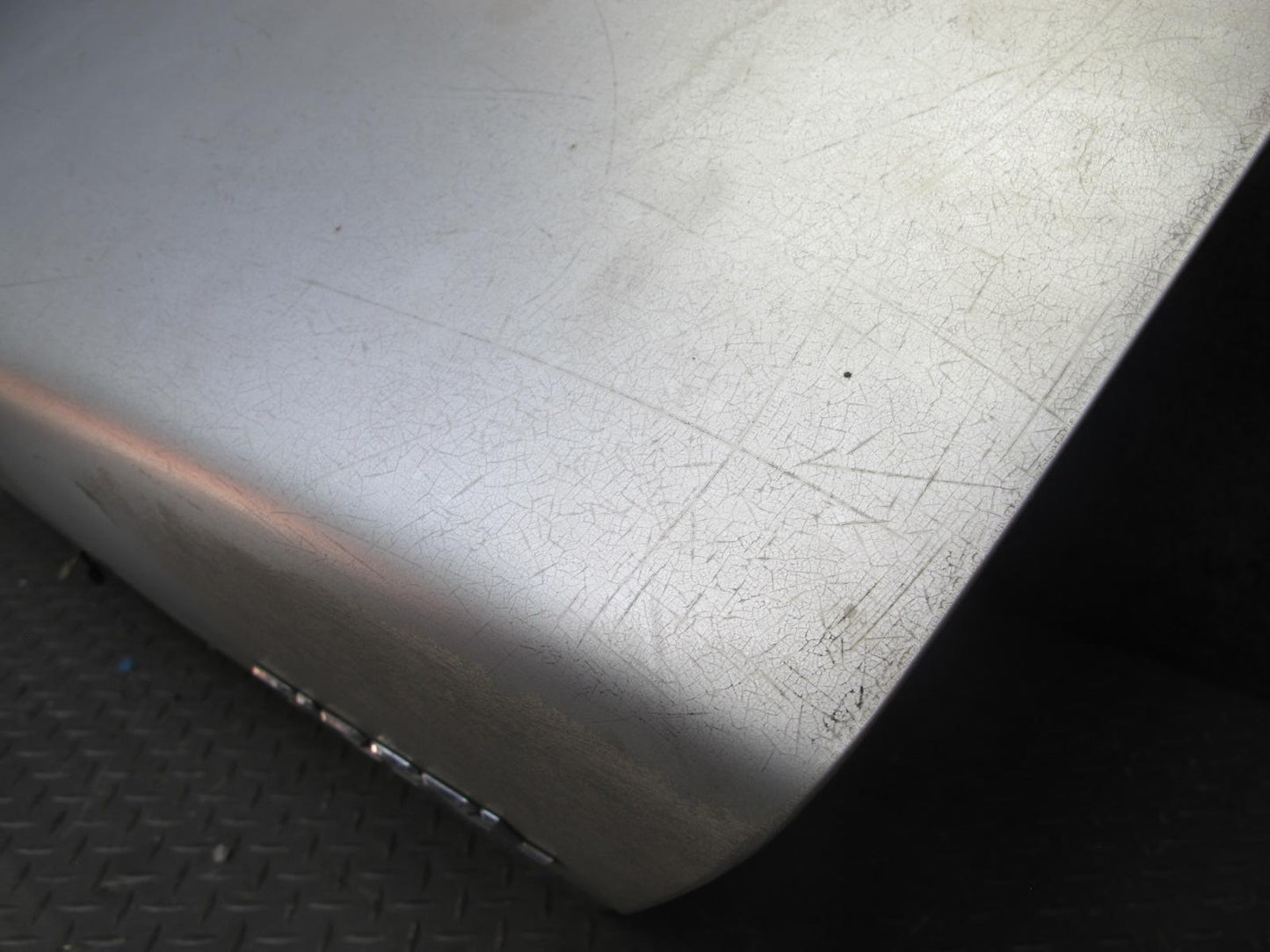 94-95 Mercedes W124 300D Sedan Trunk Deck Lid Shell Panel Silver OEM