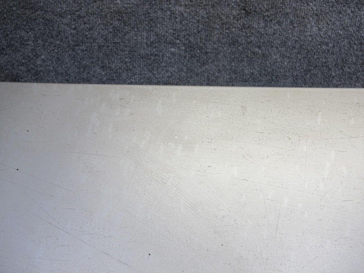 94-95 Mercedes W124 300D Sedan Trunk Deck Lid Shell Panel Silver OEM