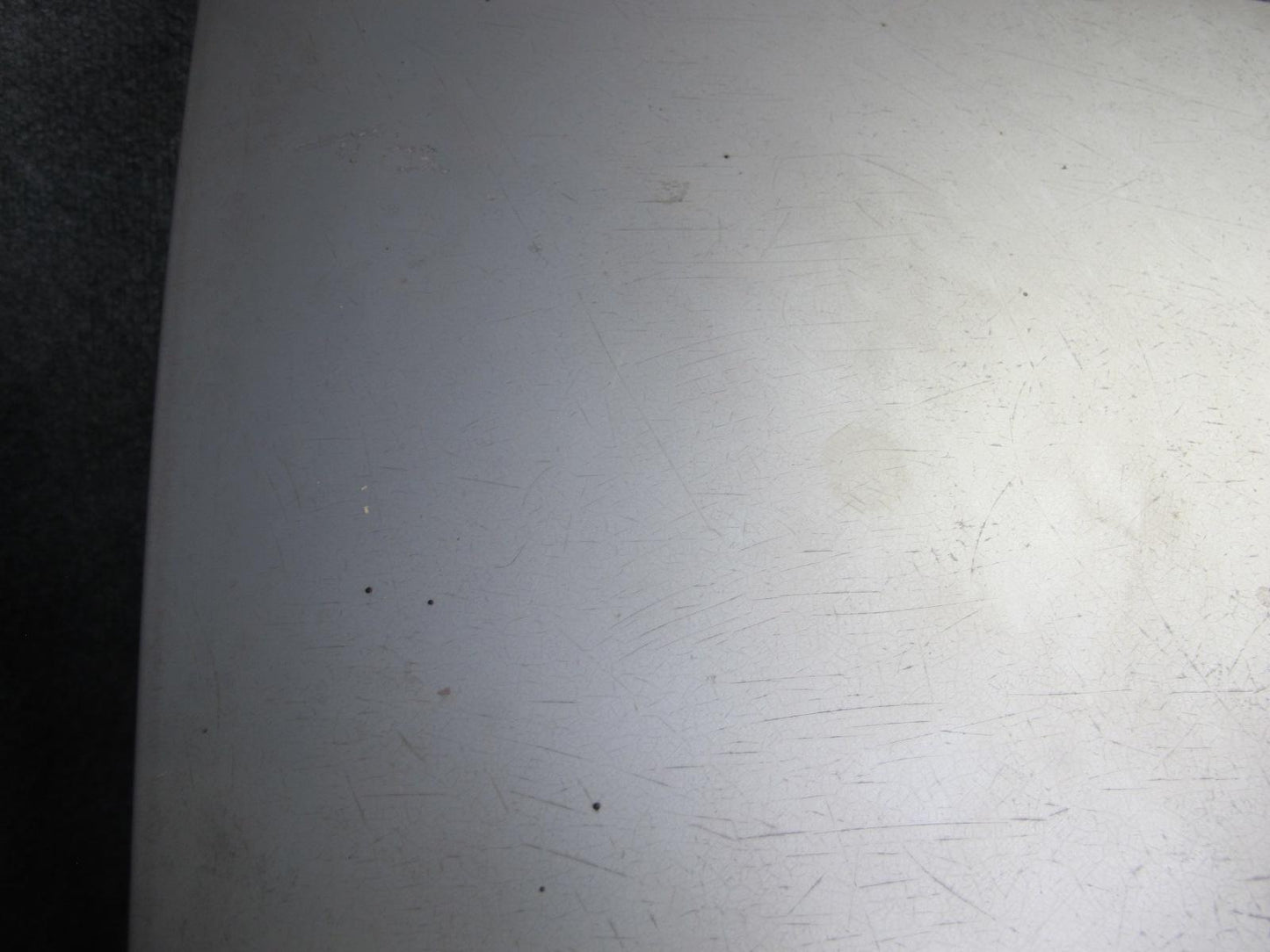 94-95 Mercedes W124 300D Sedan Trunk Deck Lid Shell Panel Silver OEM