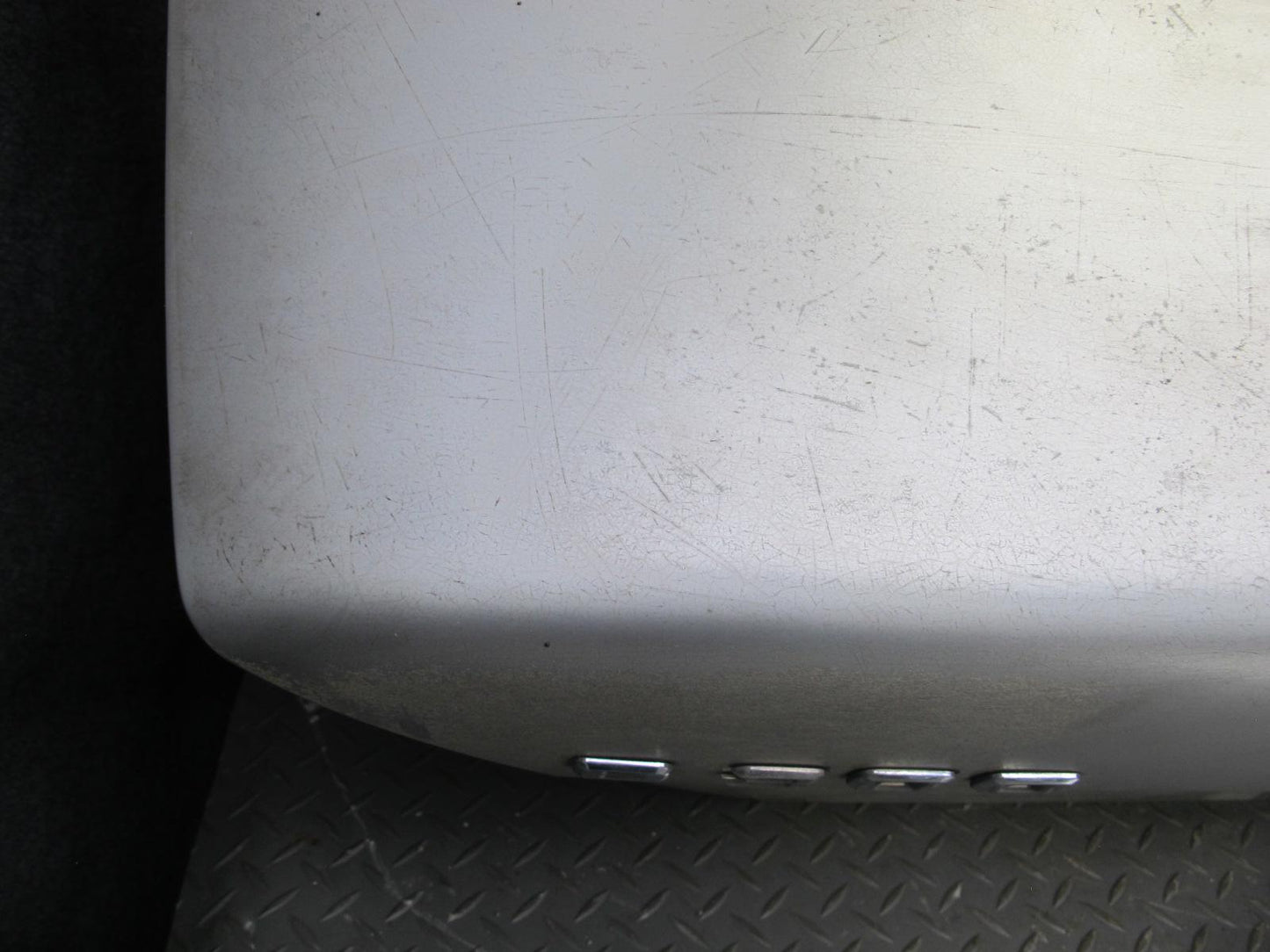 94-95 Mercedes W124 300D Sedan Trunk Deck Lid Shell Panel Silver OEM