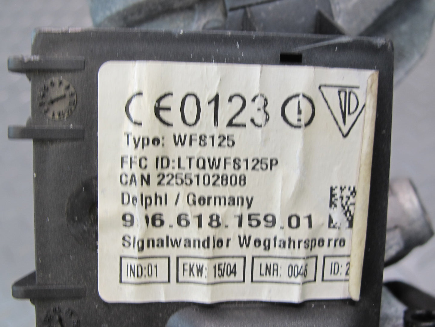 2002-2005 Porsche 911 996 Door Handle Anti Theft Ignition Arm Rest Lock KEY Set