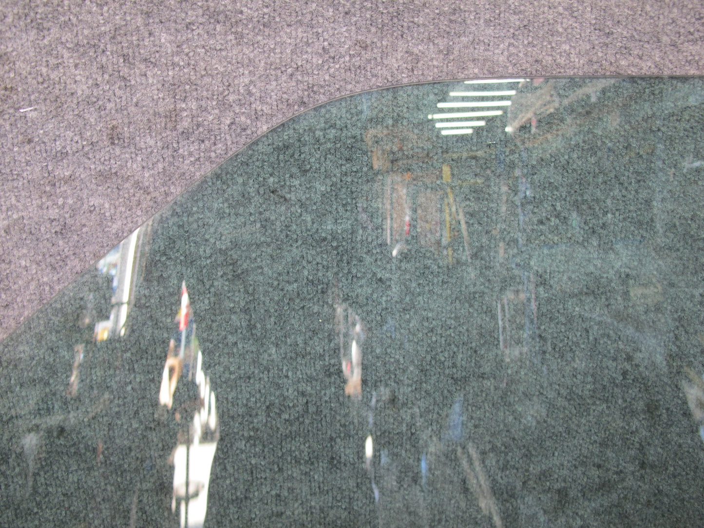 90-95 Mercedes W124 300D Sedan Front Right Door Glass Window OEM