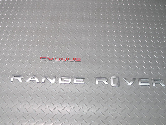 2012-2019 Range Rover Evoque L538 Rear Emblem Logo Badge Letter Symbol Set