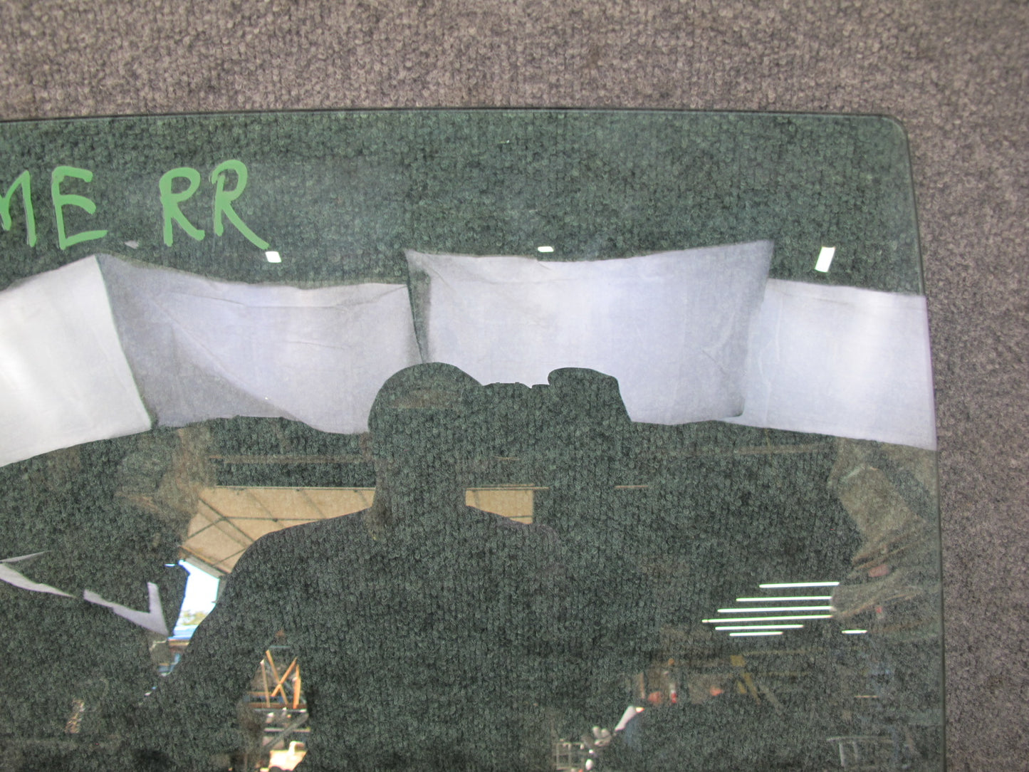 93-95 Mercedes W124 300D Sedan Rear Right Door Glass Window OEM