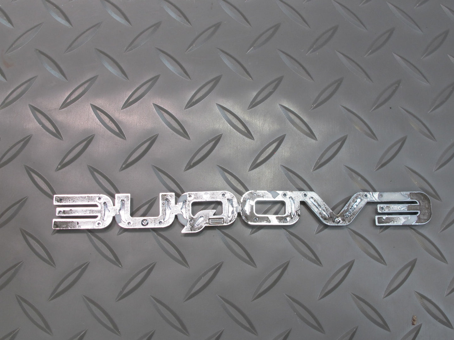 2012-2019 Range Rover Evoque L538 Rear Emblem Logo Badge Letter Symbol Set