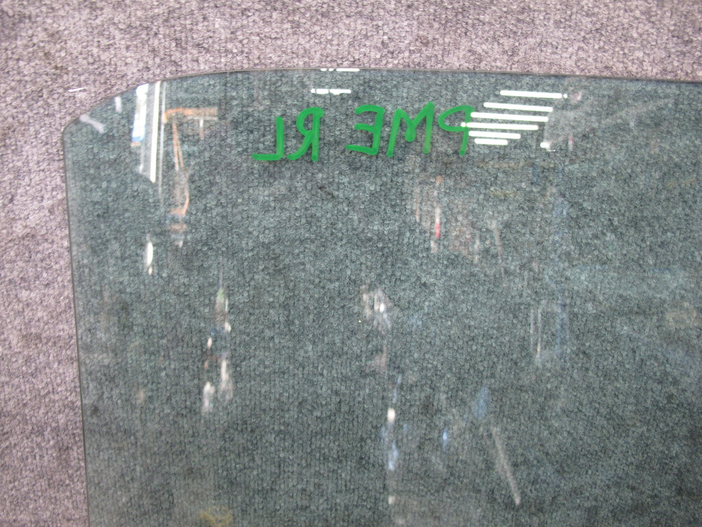 93-95 Mercedes W124 300D Sedan Rear Left Door Glass Window OEM