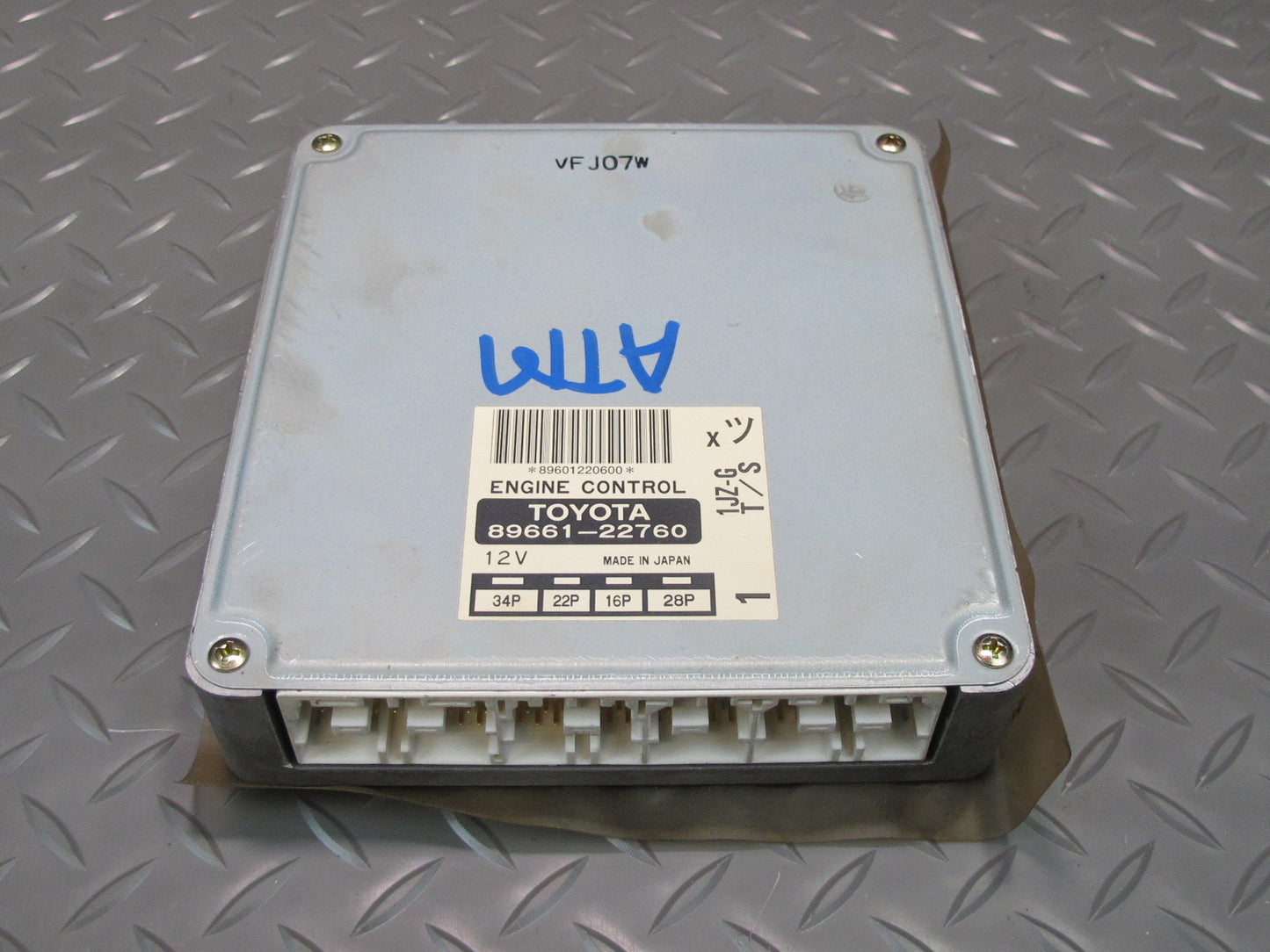 96-98 Toyota MARK2 JZX100 Tourer S 2.5L 1JZGE 4AT Engine ECU Control Module OEM