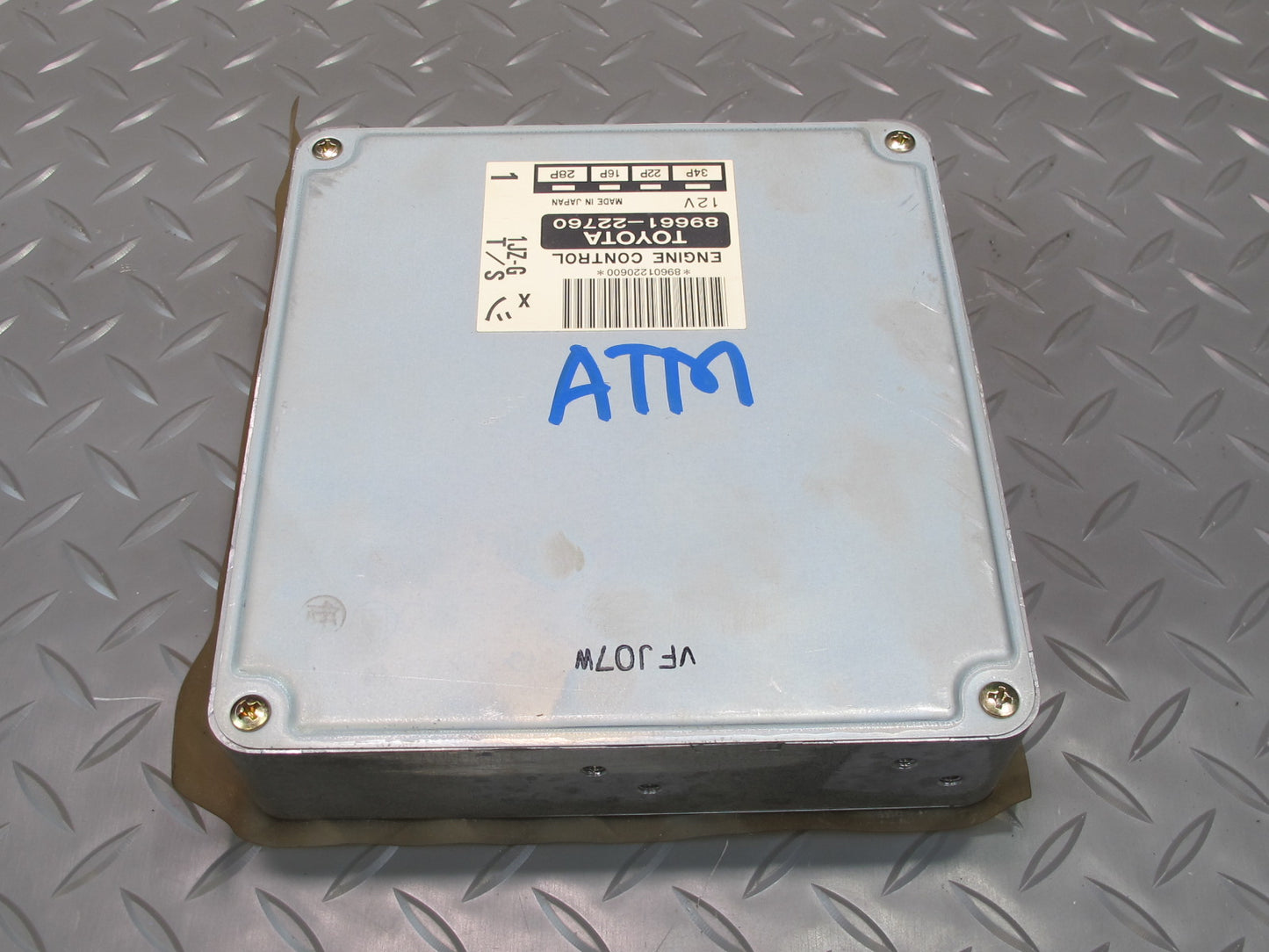 96-98 Toyota MARK2 JZX100 Tourer S 2.5L 1JZGE 4AT Engine ECU Control Module OEM