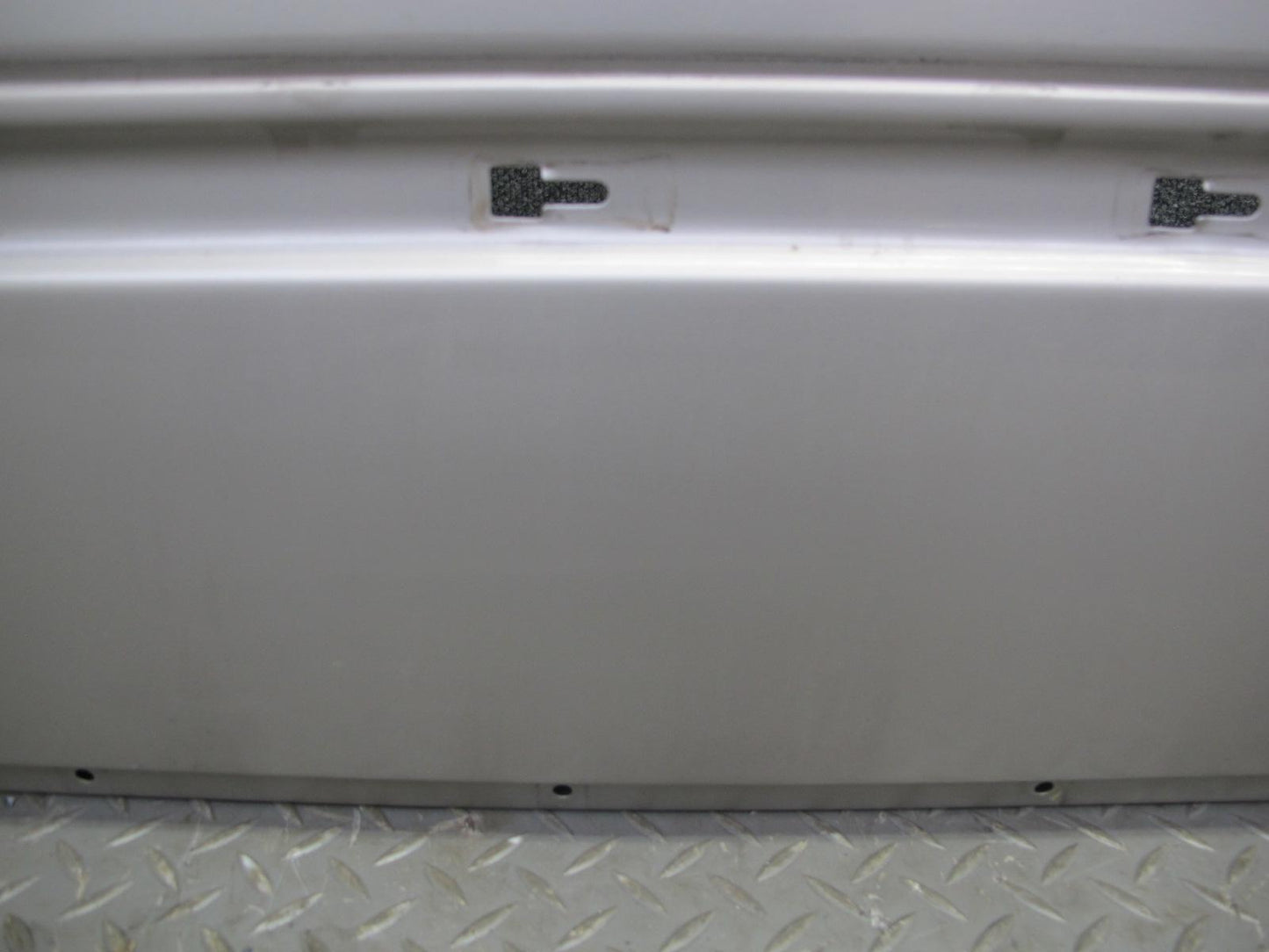 90-95 Mercedes W124 300D Sedan Rear Left Door Shell Panel Silver OEM