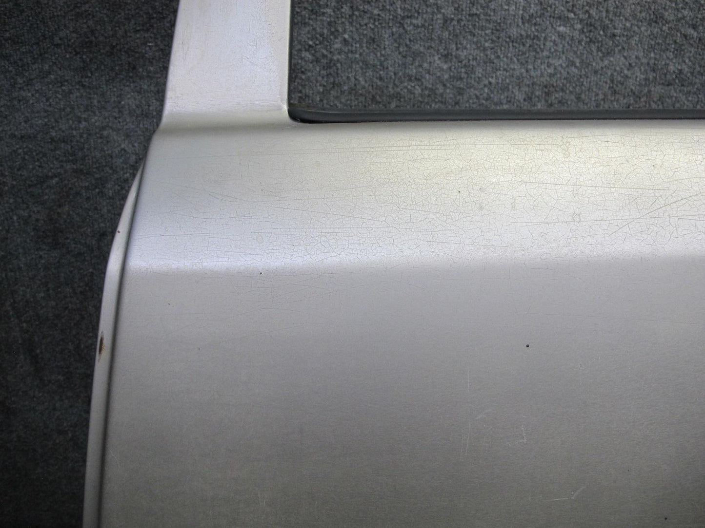 90-95 Mercedes W124 300D Sedan Rear Left Door Shell Panel Silver OEM